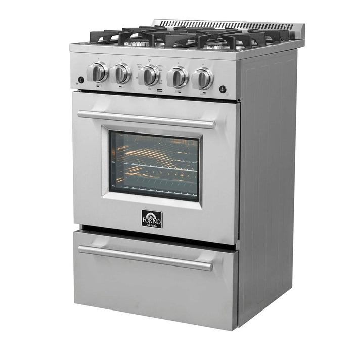 Forno Breno 24" Freestanding Gas Range