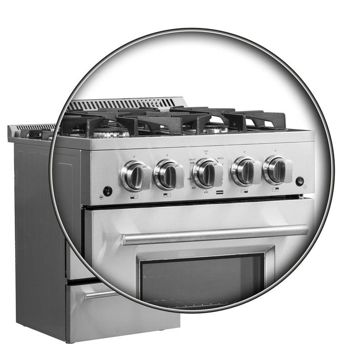 Forno Breno 24" Freestanding Gas Range