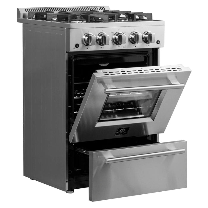 Forno Breno 24" Freestanding Gas Range