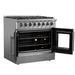 Forno Galiano 36" Freestanding French Door Dual Fuel Range FORNO