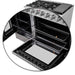 Forno Galiano 48" Freestanding French Door Series Dual Fuel Range FORNO