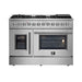 Forno Galiano 48" Freestanding French Door Series Dual Fuel Range FORNO