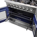 Forno Capriasca 36" Freestanding French Door Dual Fuel Range FORNO