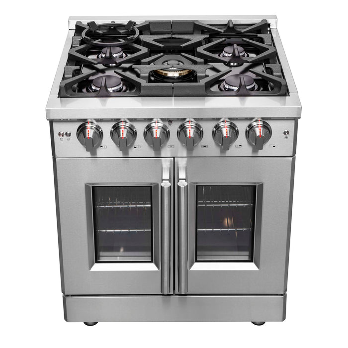 Forno Massimo 30" French Door Gas Range FORNO