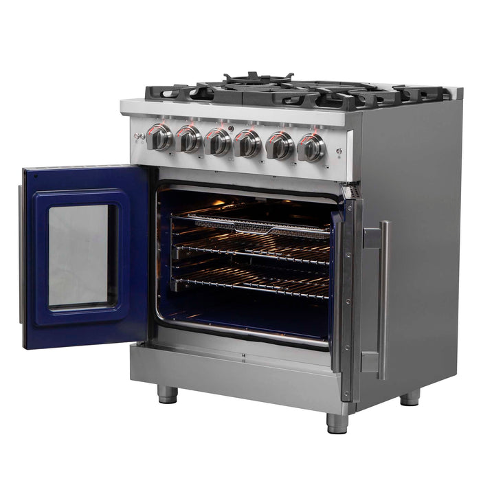 Forno Massimo 30" French Door Gas Range FORNO