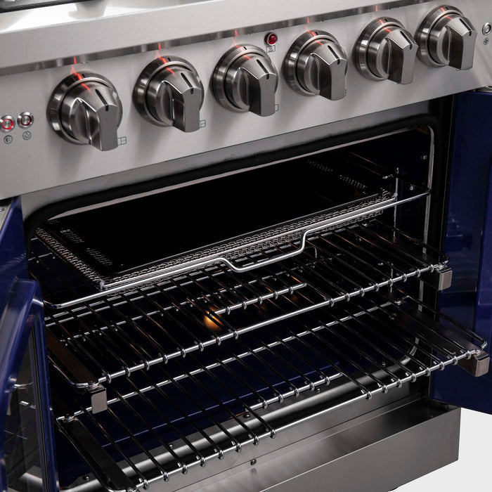 Forno Massimo 30" French Door Gas Range FORNO