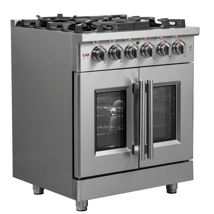 Forno Massimo 30" French Door Gas Range FORNO