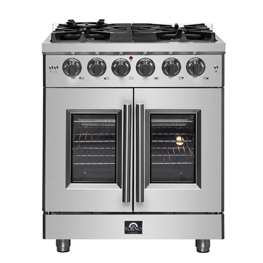 Forno Massimo 30" French Door Gas Range FORNO