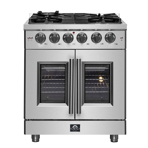 Forno Massimo 30" French Door Gas Range FORNO
