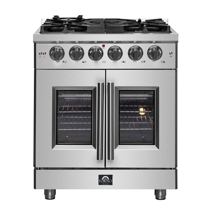 Forno Massimo 30" French Door Gas Range FORNO