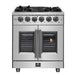 Forno Massimo 30" French Door Gas Range FORNO