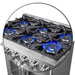 Forno Massimo 36" Freestanding French Door Gas Range FORNO