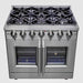 Forno Massimo 36" Freestanding French Door Gas Range FORNO