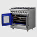 Forno Massimo 36" Freestanding French Door Gas Range FORNO