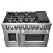 Forno Massimo 48" Freestanding French Door Gas Range FORNO