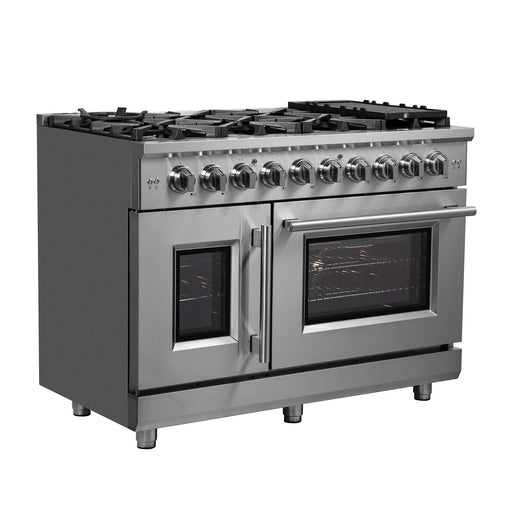 Forno Massimo 48" Freestanding French Door Gas Range FORNO
