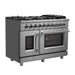 Forno Massimo 48" Freestanding French Door Gas Range FORNO