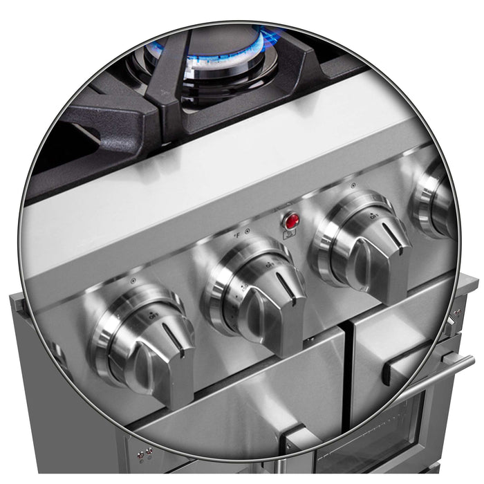 Forno Massimo 48" Freestanding French Door Gas Range FORNO