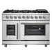 Forno Massimo 48" Freestanding French Door Gas Range FORNO