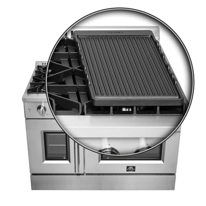 Forno Galiano 48" Freestanding French Door Gas Range