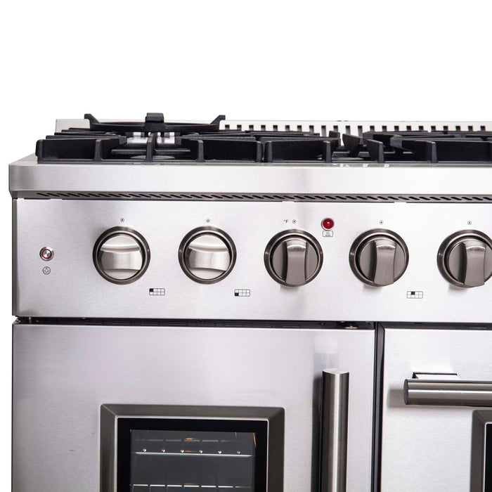 Forno Galiano 48" Freestanding French Door Gas Range