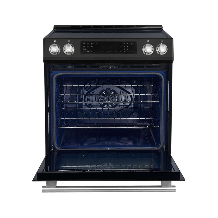 Forno Donatello Espresso 30-Inch Slide-In Induction Range Black