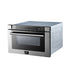 Forno Capoliveri 24" Microwave Drawer in Stainless-Steel FORNO