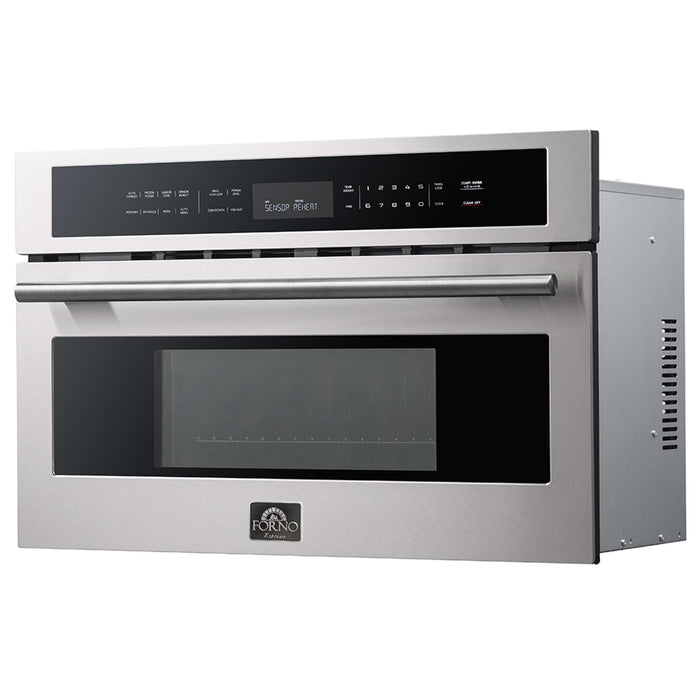 Forno Oliena 30" 1750 Watt Compact Oven & 1000 Watt Microwave, 1.6 cu. ft