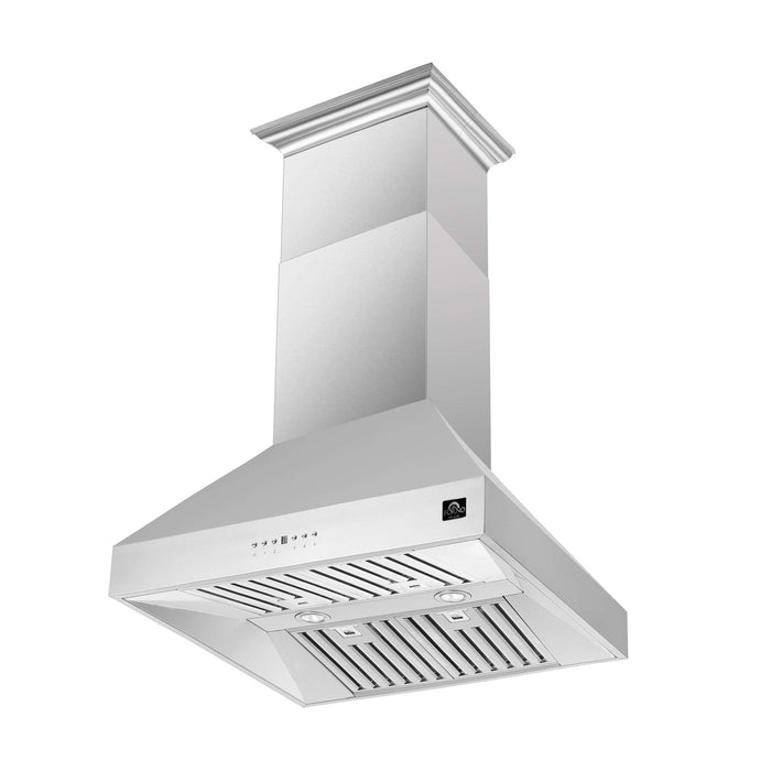 Forno Coppito 30'' Island Range Hood