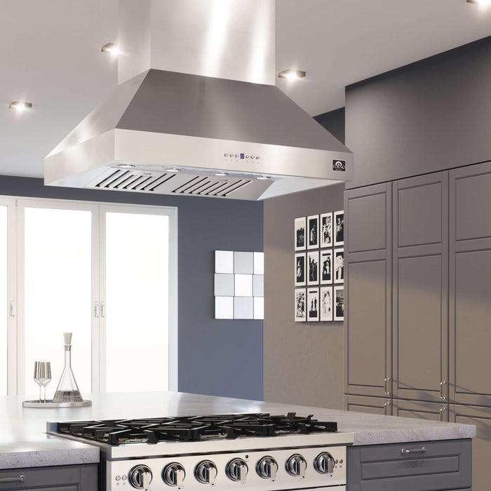 Forno Coppito 36'' Island Range Hood