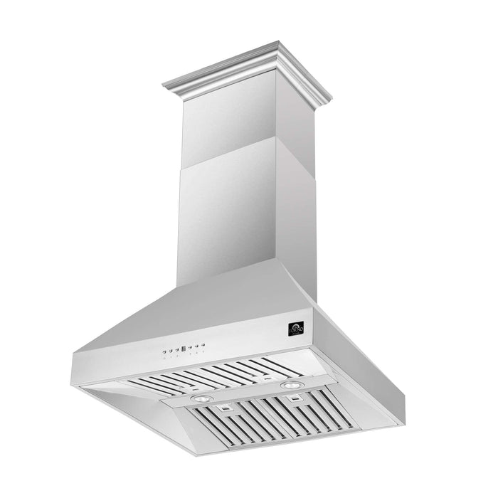 Forno Coppito 36'' Island Range Hood