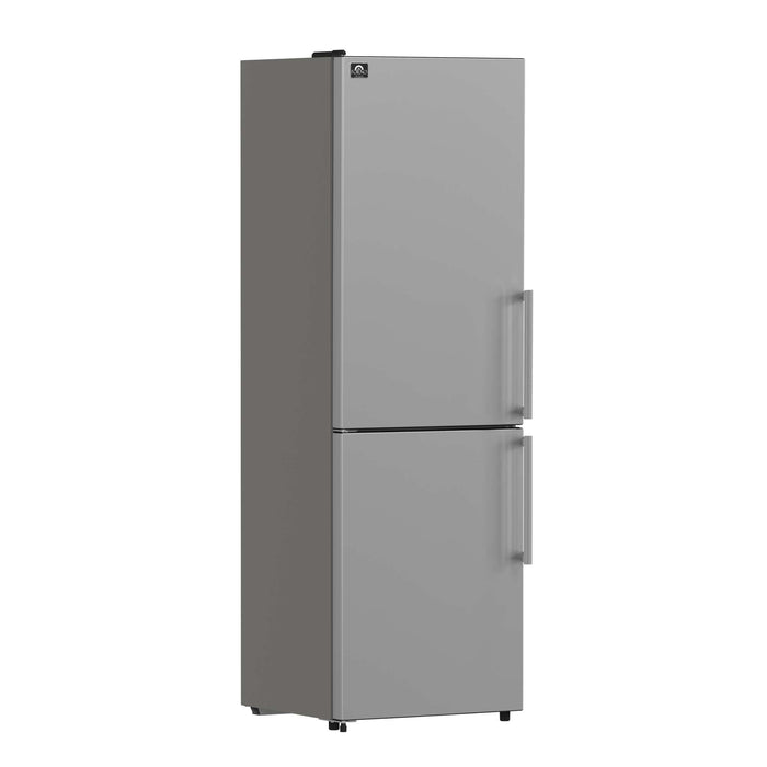 Forno Guardia 23.4" Bottom Freezer Refrigerator Left Swing, 10.8 cu.ft