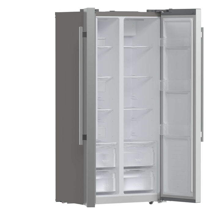 Forno Salerno 33" Side-by-Side Stainless Steel Refrigerator 15.6 cu.ft