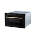 Forno Espresso Capoliveri 24" Microwave Drawer in Black FORNO