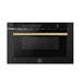 Forno Espresso Capoliveri 24" Microwave Drawer in Black FORNO