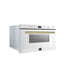 Forno Espresso Capoliveri 24" Microwave Drawer in White FORNO