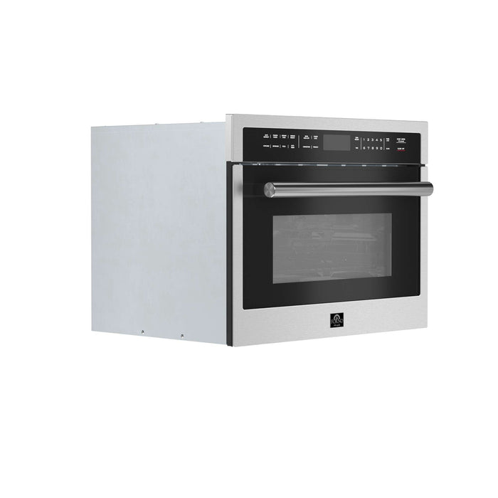 Forno Oliena 24" 1750 Watt Compact Oven & 1000 Watt Microwave, 1.6 cu. ft