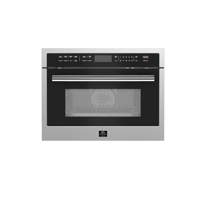 Forno Oliena 24" 1750 Watt Compact Oven & 1000 Watt Microwave, 1.6 cu. ft