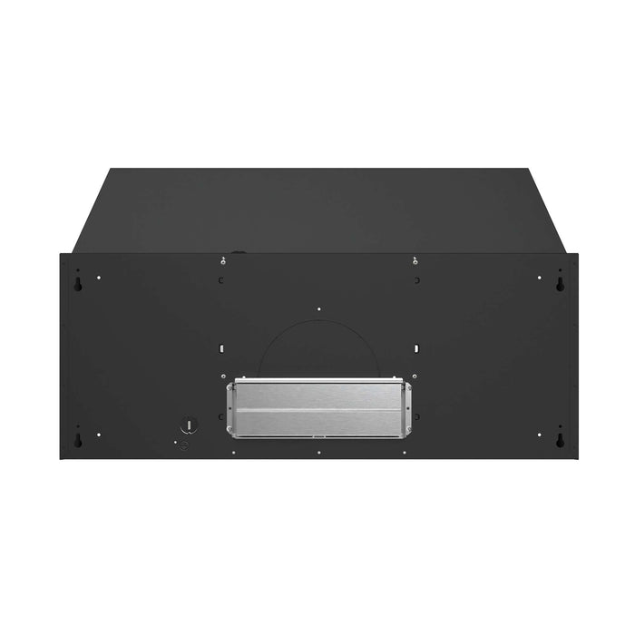 Forno Cappa 30" Under Cabinet Range Hood in Black, 200 CFM, Convertible