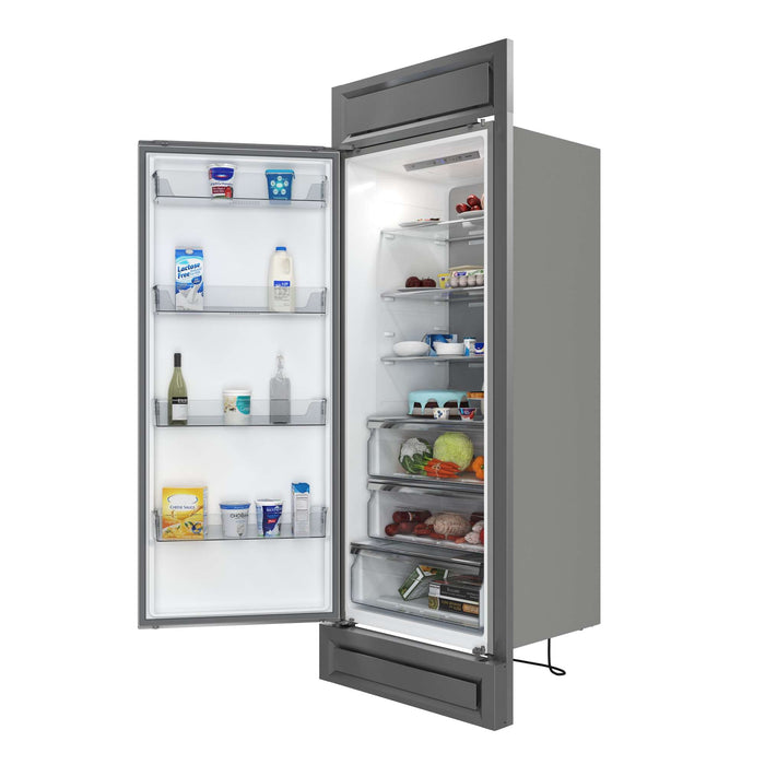 Forno Maderno 28" Built-In Convertible Refrigerator, 13.6 cu.ft. Right Swing with Decorative Grill - 32" Wide FORNO