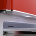 Forno Luigi 18 cu.ft. French Door Refrigerator Red, Handle-Free Design FORNO