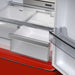 Forno Luigi 18 cu.ft. French Door Refrigerator Red, Handle-Free Design FORNO