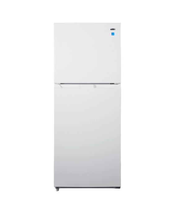 Summit 24" Wide Top Mount Refrigerator-Freezer White