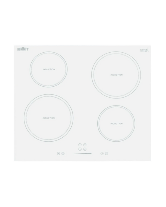 Summit 24" Wide 208-240V 5-Zone Induction Cooktop