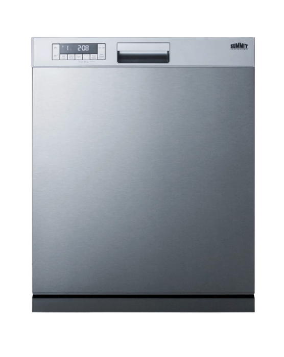 Summit 24" Wide Built-In Dishwasher, ADA Compliant