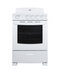 Summit 24" Wide Electric Smooth-Top Range White Summit Appliance