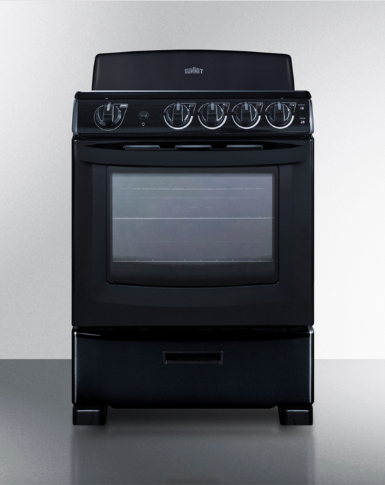 Summit 24" Wide Electric Coil Range