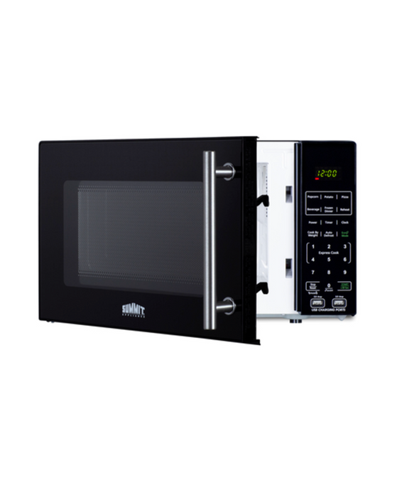 Summit Compact Microwave with USB Ports and Allocator