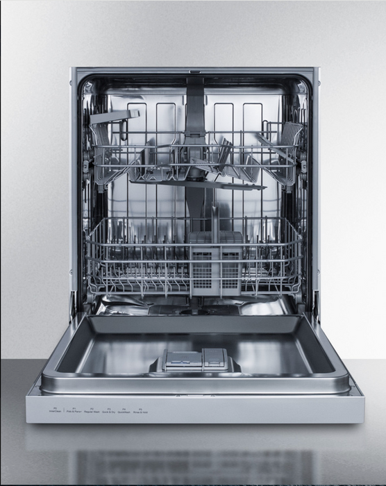 Summit 24" Wide Built-In Dishwasher, ADA Compliant