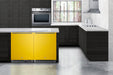 Summit 24" Wide Built-In All-Refrigerator, ADA Compliant - Left Hand Door Swing (Yellow) Summit Appliance